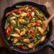 Stir Fried Chicken Vegetables